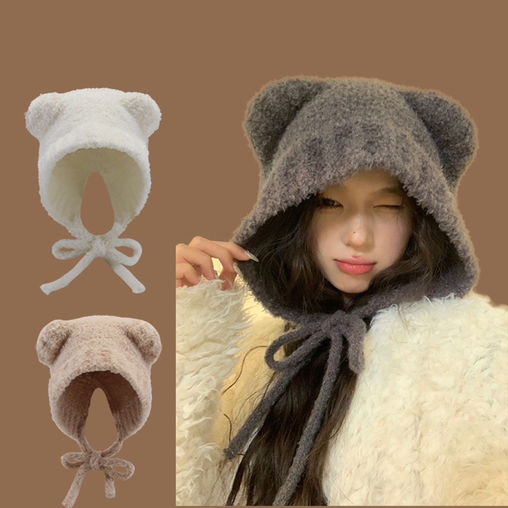 Winter Trapper Hat - Nieuwe Lambhair Winter Harajuku Y2K Beanies
