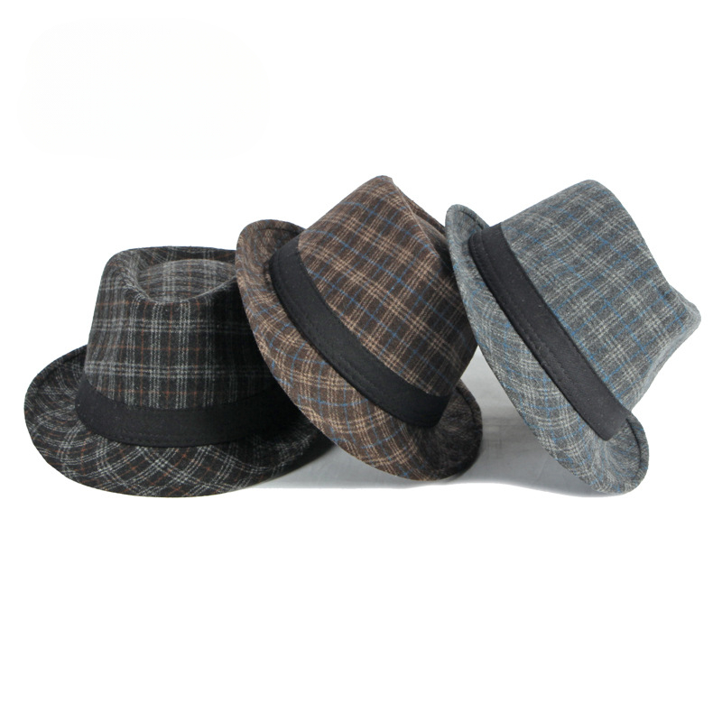Fedora Hat Wool - Nieuwe Wollen Jazzhoed In De Lente