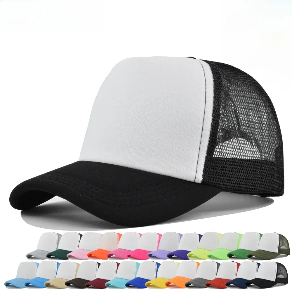 Corduroy Cap 5 Panel - Effen unisex goedkopere 5-panel trucker pet