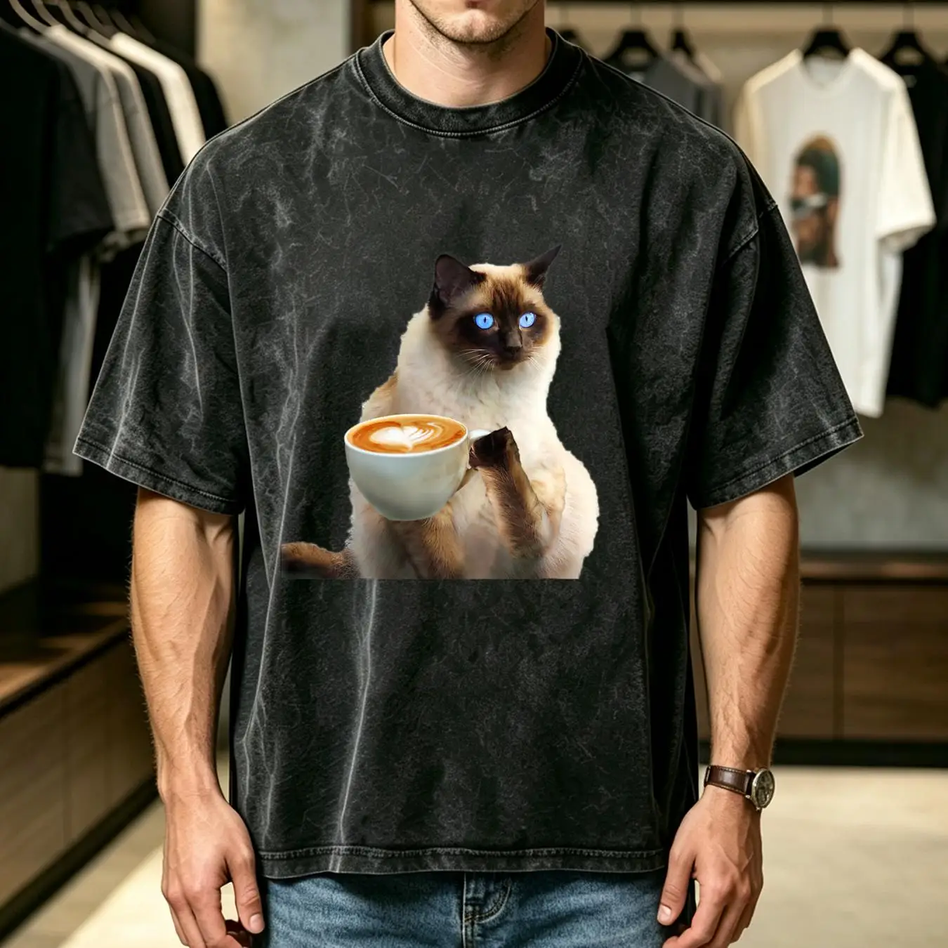 gewassen T-shirt Kat Hart Moed - Dad Hat Cotton recensie en prijs