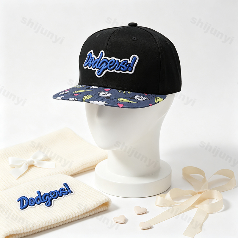 Cartoonprint Hip Hop Baseballp - Snapback Hat Flat recensie en prijs