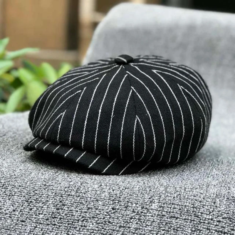 Newsboy pet katoen gestreept a - Dad Hat Cotton recensie en prijs