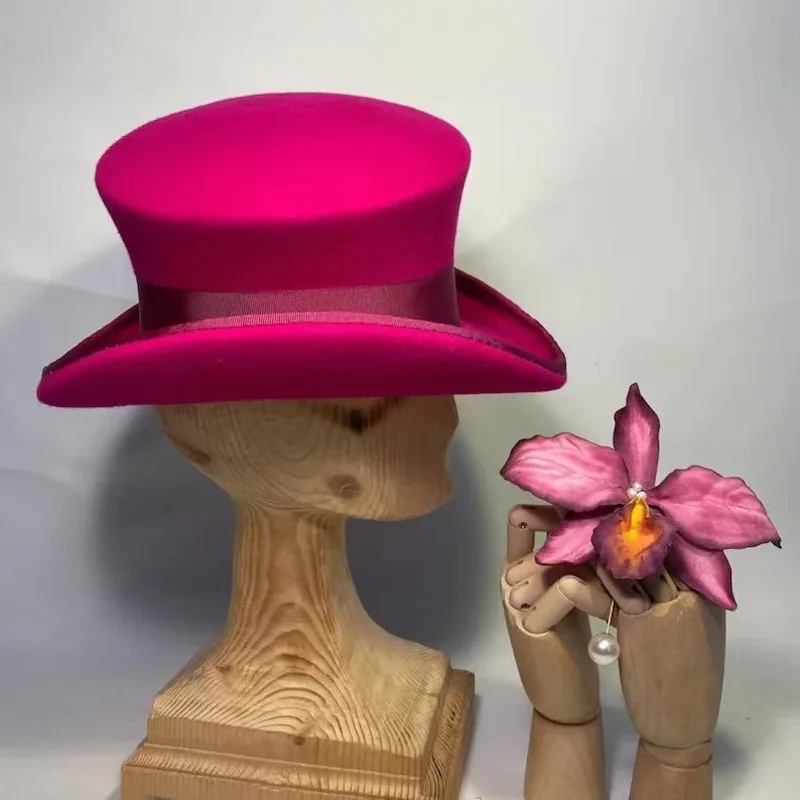 Wolvilt Hoed met Blauw Lint Fe - Fedora Hat Wool recensie en prijs